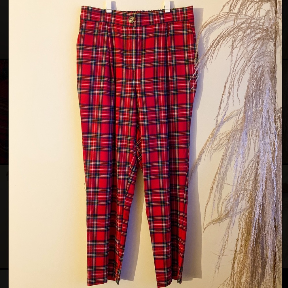 Plaid Trousers